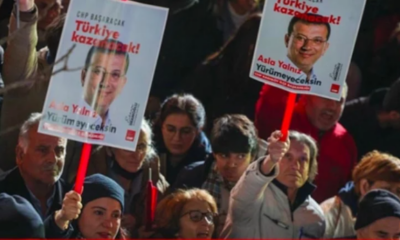 Tutuklanma kararına tepkiler sürüyor! Halk İmamoğlu için sokaklarda