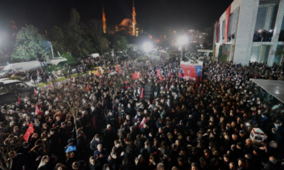 İmamoğlu’na destek için Saraçhane’ye akın ediyorlar