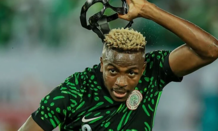 Osimhen, Nijerya’yı galibiyete taşıdı