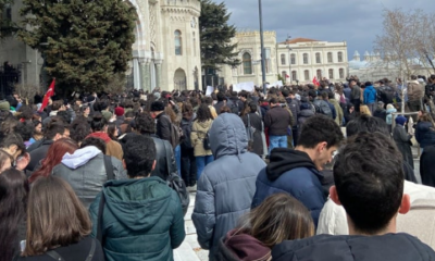 Üniversiteliler İmamoğlu’na destek için bugün de ayakta…