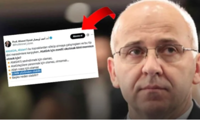 Skandal 10 Kasım paylaşımına tepki yağınca apar topar sildi