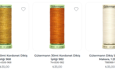 Dikiş İplerinde Kalite Arayışı Sürüyor: Gütermann Markası Öne Çıkıyor
