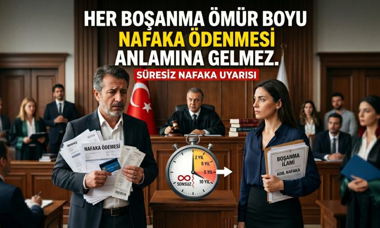Avukat Emre Sevimli’den Süresiz Nafaka Uyarısı: “Her Boşanma Ömür Boyu Nafaka Ödenmesi Anlamına Gelmez”